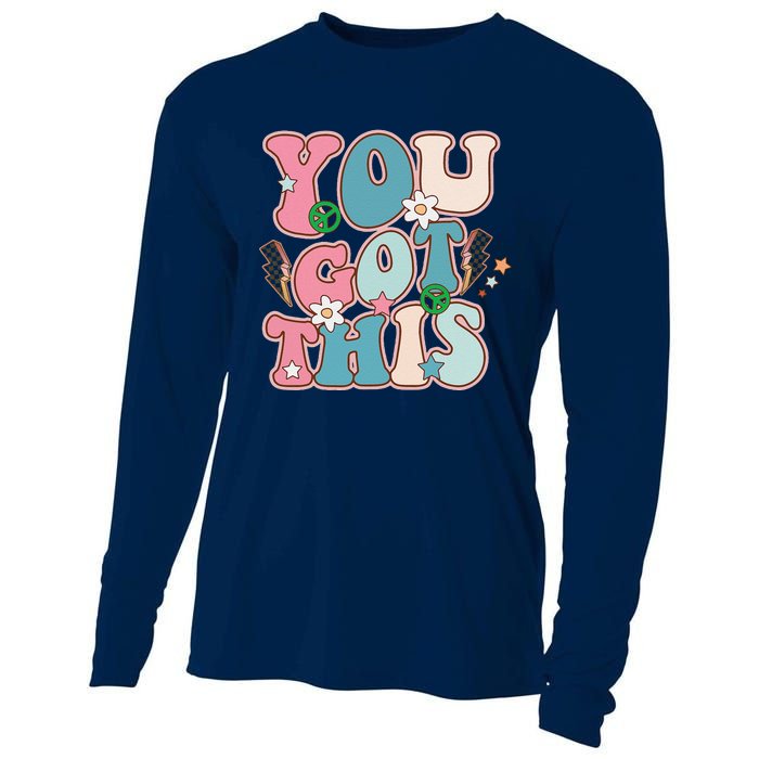 Test Day Teacher You Got This Gifts Cooling Performance Long Sleeve Crew