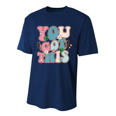 Test Day Teacher You Got This Gifts Performance Sprint T-Shirt