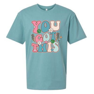 Test Day Teacher You Got This Gifts Sueded Cloud Jersey T-Shirt