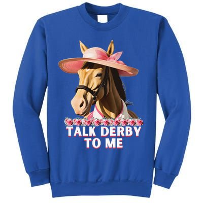 Talk Derby To Me Horse Racing Lover Sweatshirt
