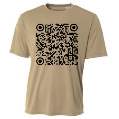 Trump Dance Troll Qr Funny President Trump Dance Code Cooling Performance Crew T-Shirt