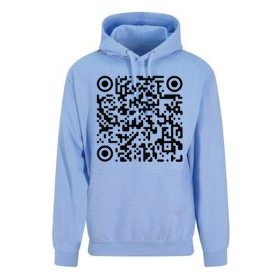 Trump Dance Troll Qr Funny President Trump Dance Code Unisex Surf Hoodie