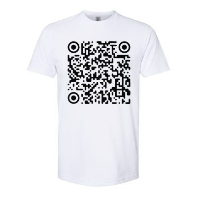 Trump Dance Troll Qr Funny President Trump Dance Code Softstyle CVC T-Shirt