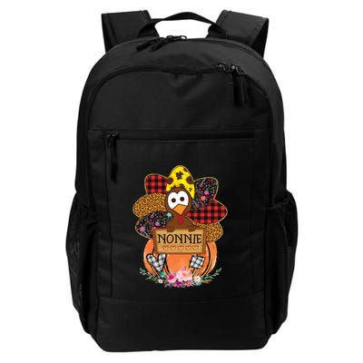 Thanksgiving Day Turkey Nonnie Gift Turkey Love Grandma Gift Backpack