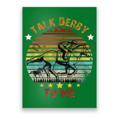 Talk Derby To Me Derby Day 2024 Kentucky Poster