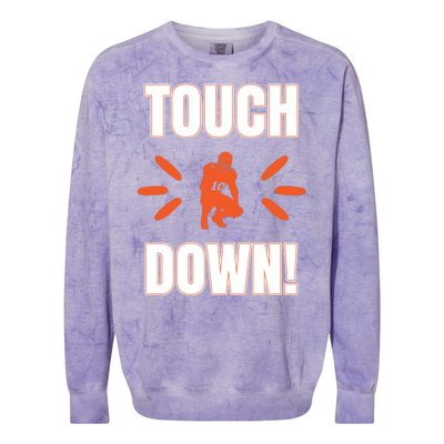 Touch Down Colorblast Crewneck Sweatshirt