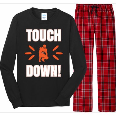 Touch Down Long Sleeve Pajama Set