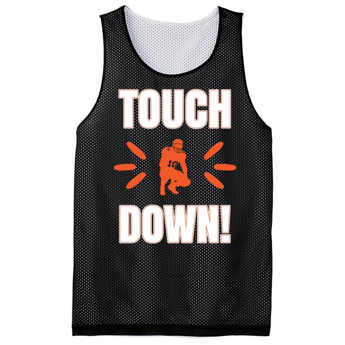 Touch Down Mesh Reversible Basketball Jersey Tank