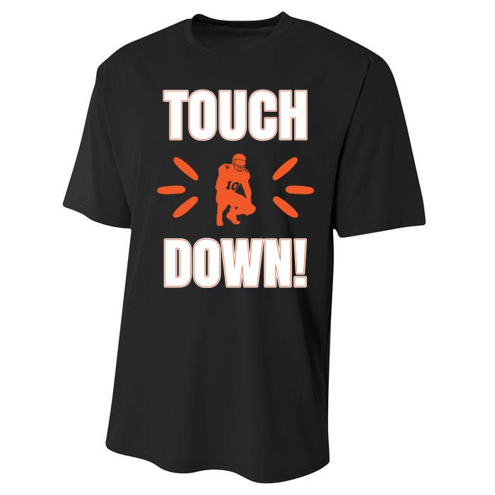 Touch Down Performance Sprint T-Shirt