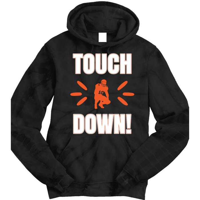 Touch Down Tie Dye Hoodie