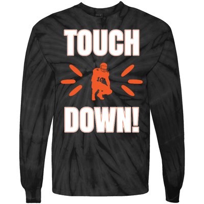 Touch Down Tie-Dye Long Sleeve Shirt