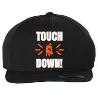 Touch Down Wool Snapback Cap