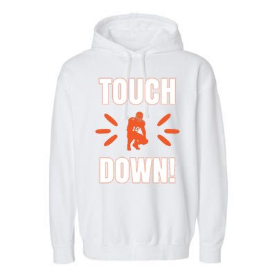 Touch Down Garment-Dyed Fleece Hoodie