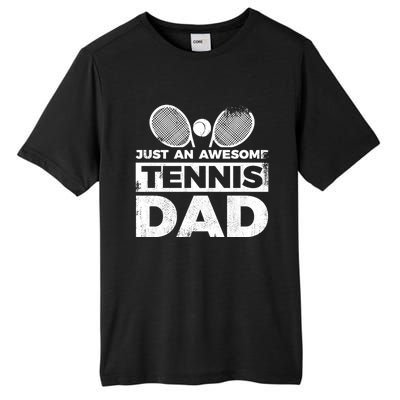 Tennis Dad Tennis Father Gift Tall Fusion ChromaSoft Performance T-Shirt