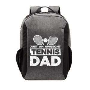 Tennis Dad Tennis Father Gift Vector Backpack