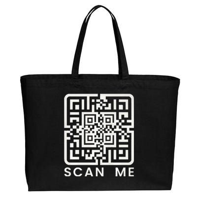 Trump Dance Troll Qr President Cotton Canvas Jumbo Tote