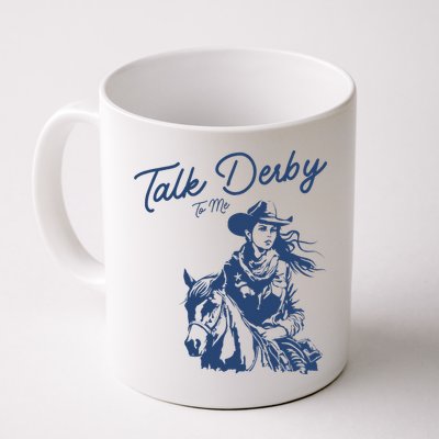Talk Derby To Me Funny Horse Racing Lover Derby Day 2024 Mug