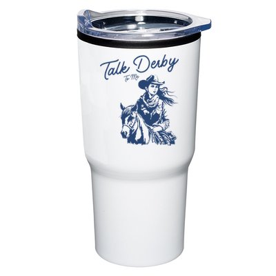 Talk Derby To Me Funny Horse Racing Lover Derby Day 2024 Tumbler