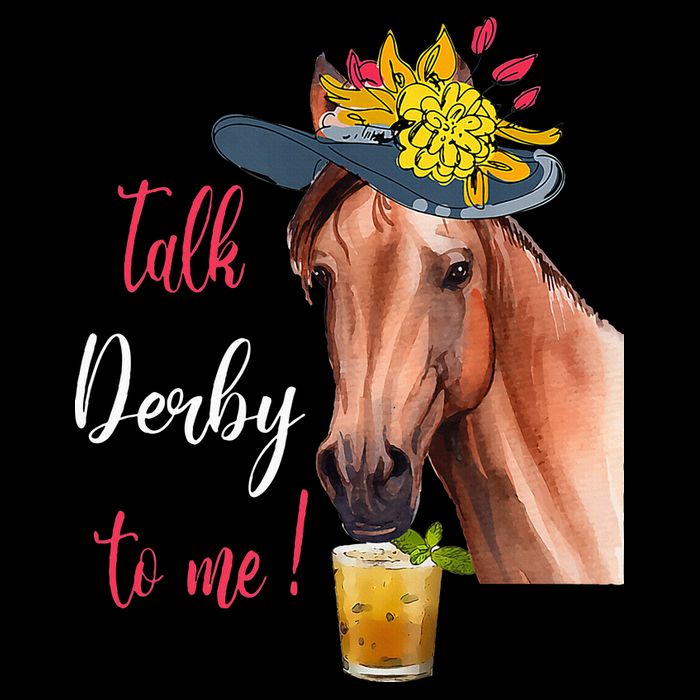 Talk Derby To Me Funny Horse Racing Lover Derby Day Impact Tech Backpack