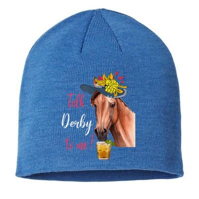 Talk Derby To Me Horse Racing Sustainable Beanie