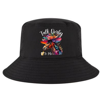 Talk Derby To Me Funny Racing Horse Cool Comfort Performance Bucket Hat