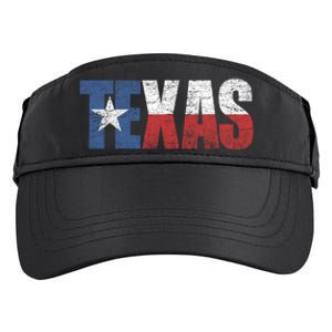 Texas | distressed Texas Flag Adult Drive Performance Visor