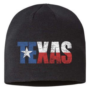 Texas | distressed Texas Flag Sustainable Beanie