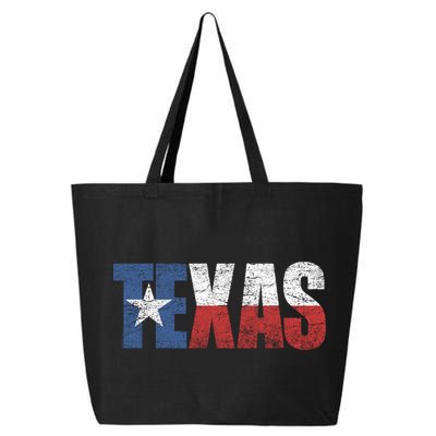 Texas | distressed Texas Flag 25L Jumbo Tote