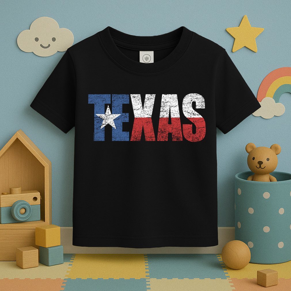 Texas | distressed Texas Flag Toddler T-Shirt