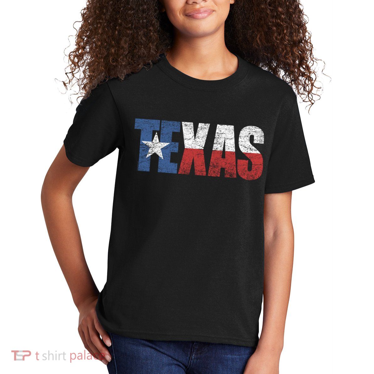 Texas | distressed Texas Flag Kids T-Shirt