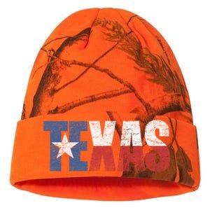 Texas | distressed Texas Flag Kati Licensed 12" Camo Beanie