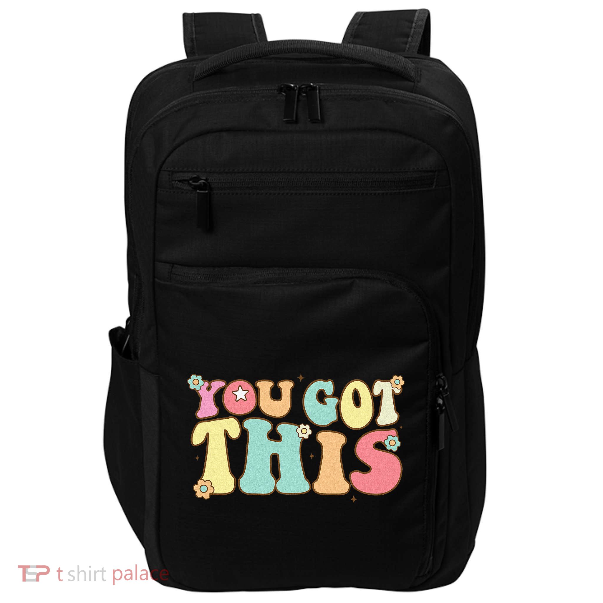 Test Day Teacher Motivational Testing Day Student Impact Tech Backpack