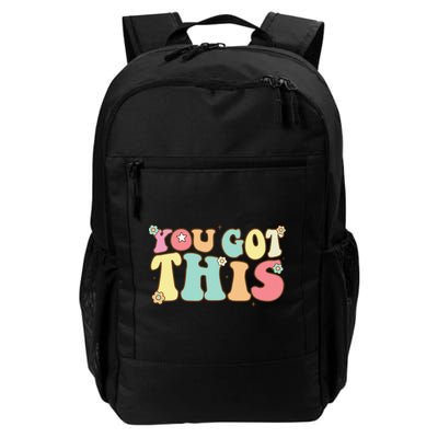 Test Day Teacher Motivational Testing Day Student Backpack