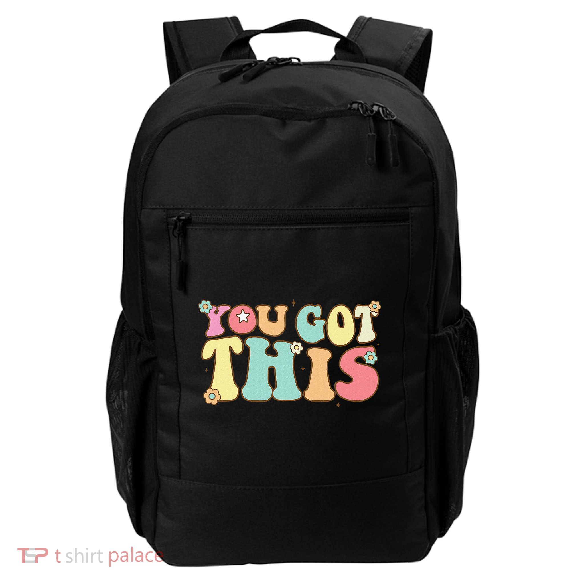 Test Day Teacher Motivational Testing Day Student Backpack