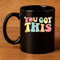 Test Day Teacher Motivational Testing Day Student 11oz C Handle Ceramic Mug