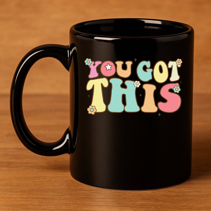 Test Day Teacher Motivational Testing Day Student 11oz C Handle Ceramic Mug