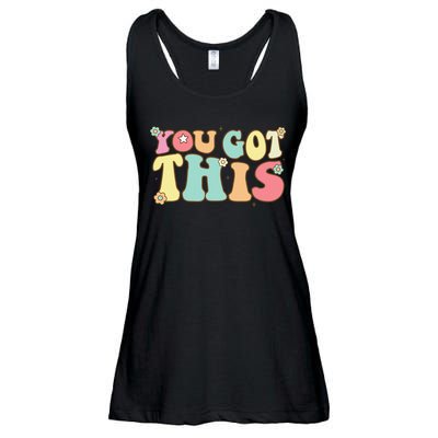 Test Day Teacher Motivational Testing Day Student Ladies Essential Flowy Tank