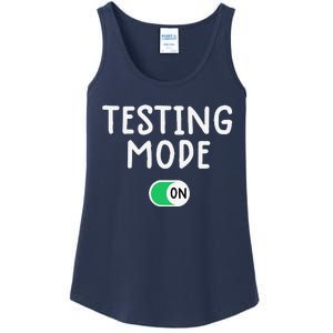 Test Day Teacher Testing Day Funny Teacher Tee Ladies Essential Tank