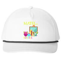 They Did The Math They Did The Monster Math Funny Halloween Snapback Five-Panel Rope Hat