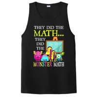 They Did The Math They Did The Monster Math Funny Halloween PosiCharge Competitor Tank