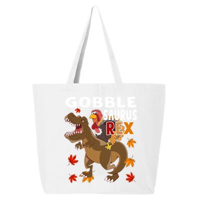 Thanksgiving Dinosaur Turkey Riding T Rex Boys Costume Gift 25L Jumbo Tote