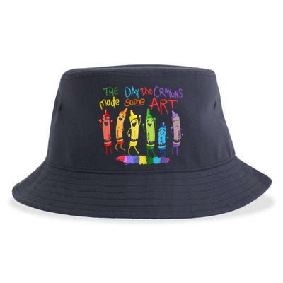 The Day The Crayons Made Some Art Teacher Art Sustainable Bucket Hat