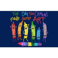 The Day The Crayons Made Some Art Teacher Art Bumper Sticker