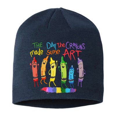 The Day The Crayons Made Some Art Teacher Art Sustainable Beanie