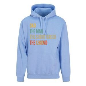 The Dad The The Short Order Cook The Legend Funny Gift Unisex Surf Hoodie