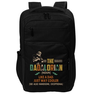 The Dadalorian This Is The Way Definition Father's Day Impact Tech Backpack