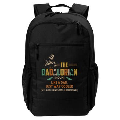 The Dadalorian This Is The Way Definition Father's Day Daily Commute Backpack