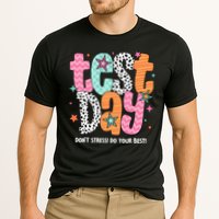 Test Day Teacher Rock The Test Don't Stress Do Your Best Cooling Performance Crew T-Shirt