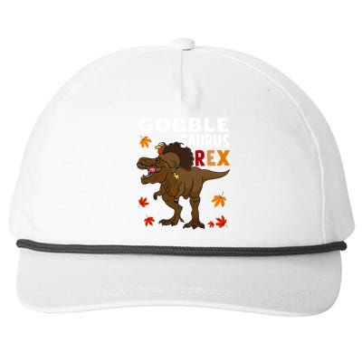 Thanksgiving Dinosaur Turkey Riding T Rex Boys Costume Meaningful Gift Snapback Five-Panel Rope Hat