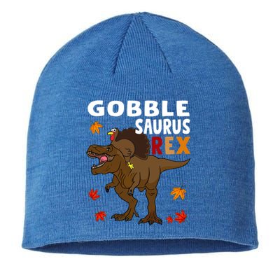 Thanksgiving Dinosaur Turkey Riding T Rex Boys Costume Meaningful Gift Sustainable Beanie